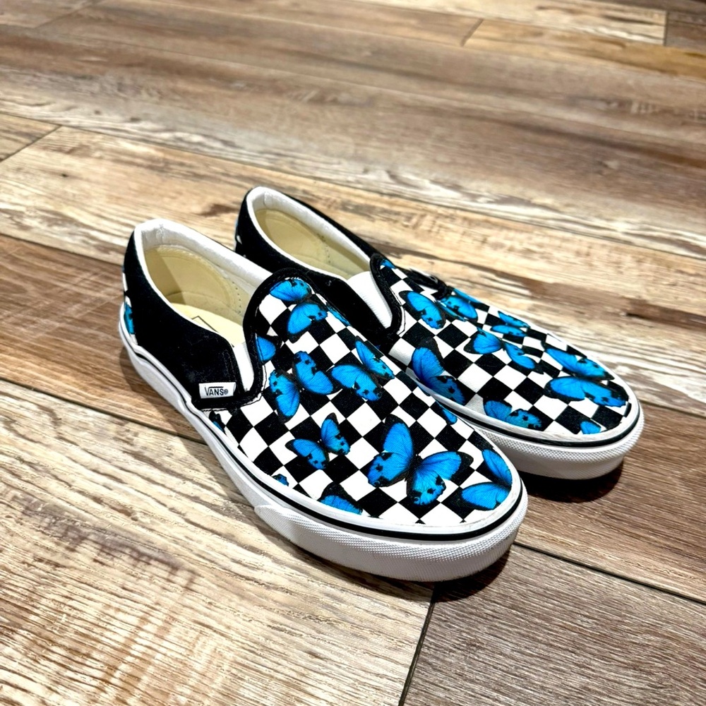 Vans checkered butterfly